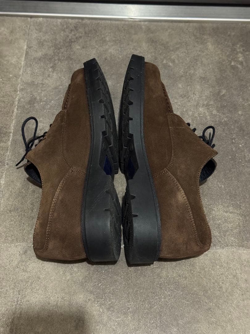 極美品 KLEMANクレマン スエード ダークブラウン サイズ41 使用感極少