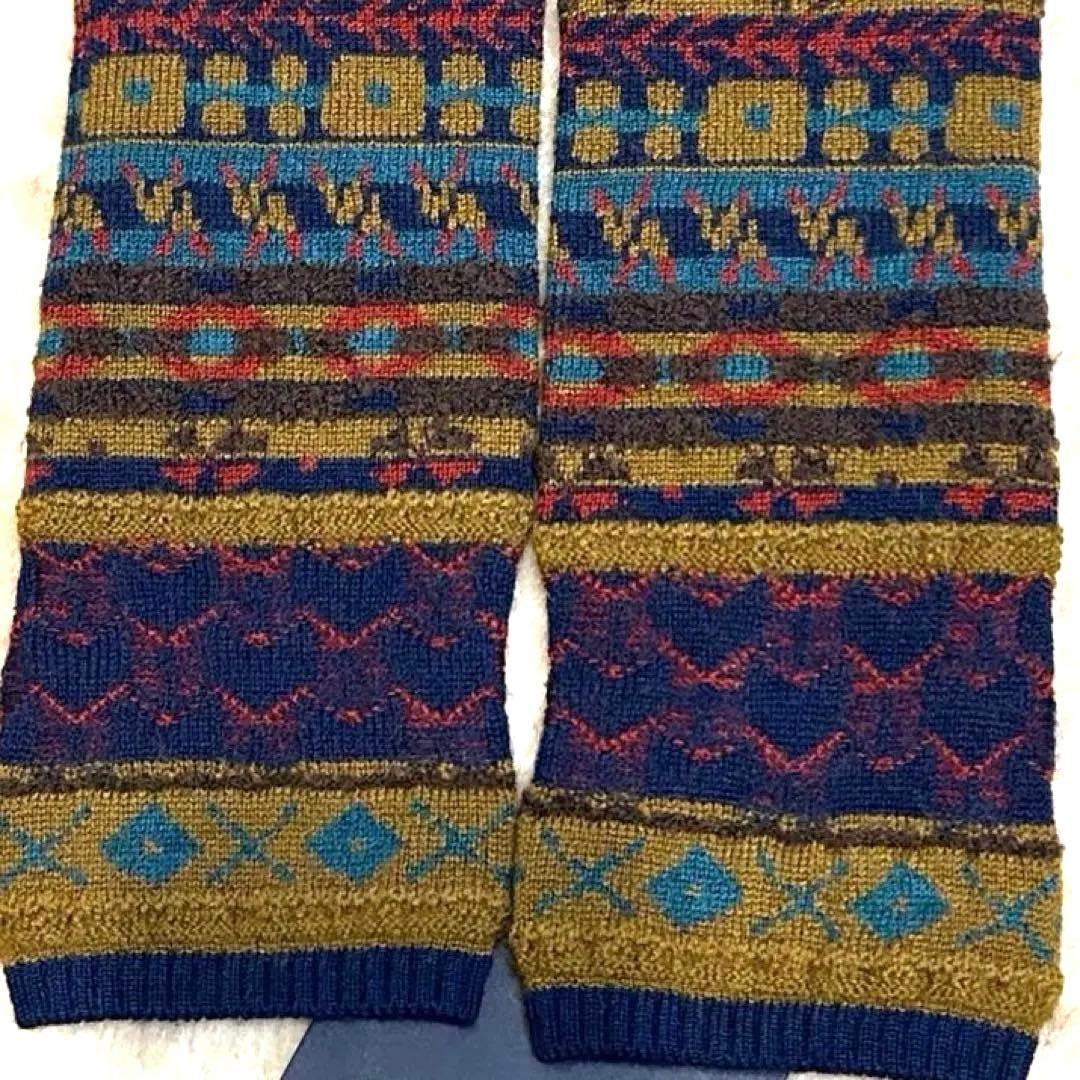 新品 FUGA FUGA アームウォーマー ウール 佐藤繊維 エムアンドキョウコ