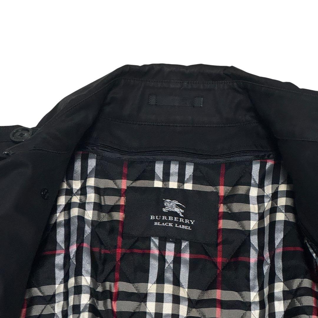 バーバリーブラックレーベル トレンチコート ノバチェック