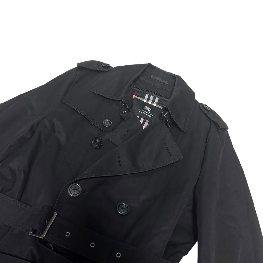 バーバリーブラックレーベル トレンチコート ノバチェック