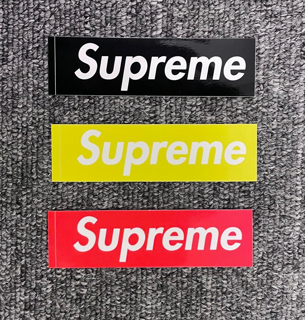 Supreme シュプリーム 23fw ミニボックスロゴステッカー3枚セット