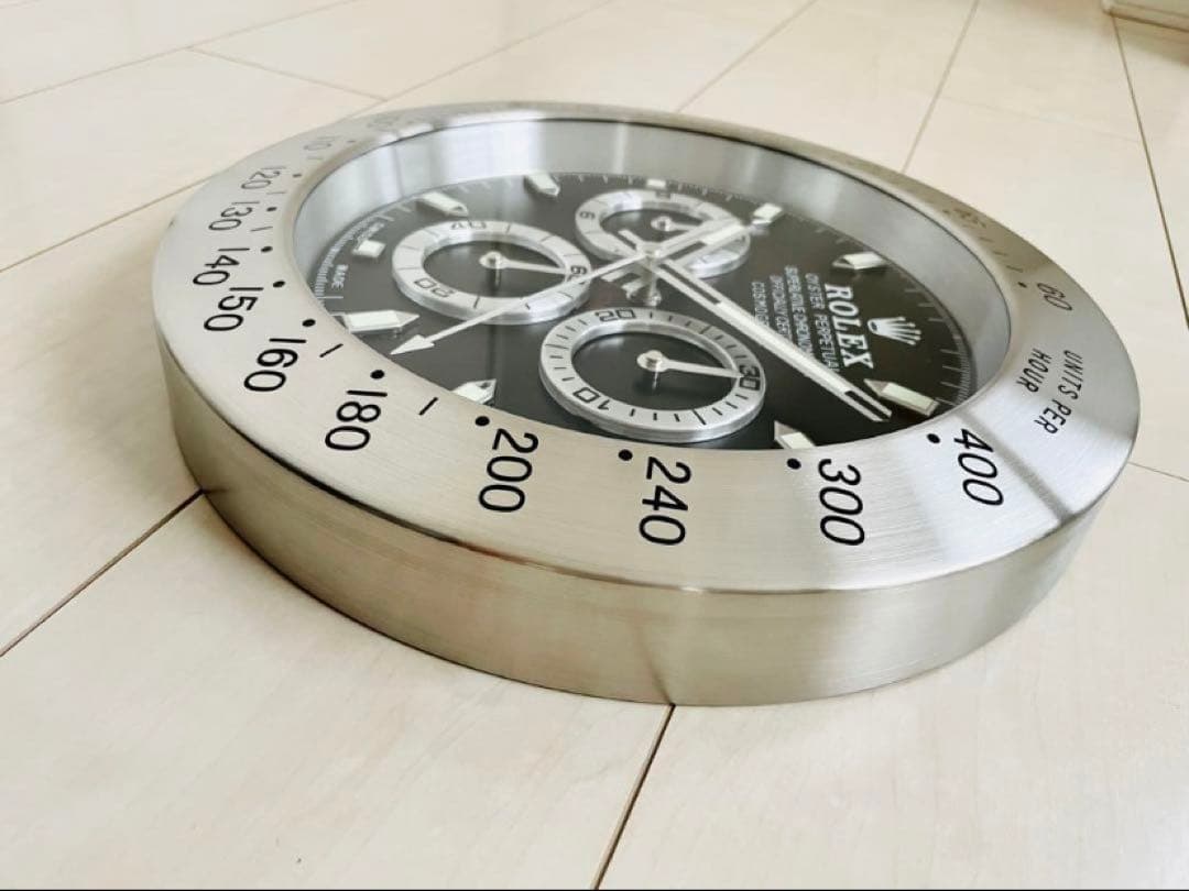 中古　掛け時計　ロレックス　デイトナ