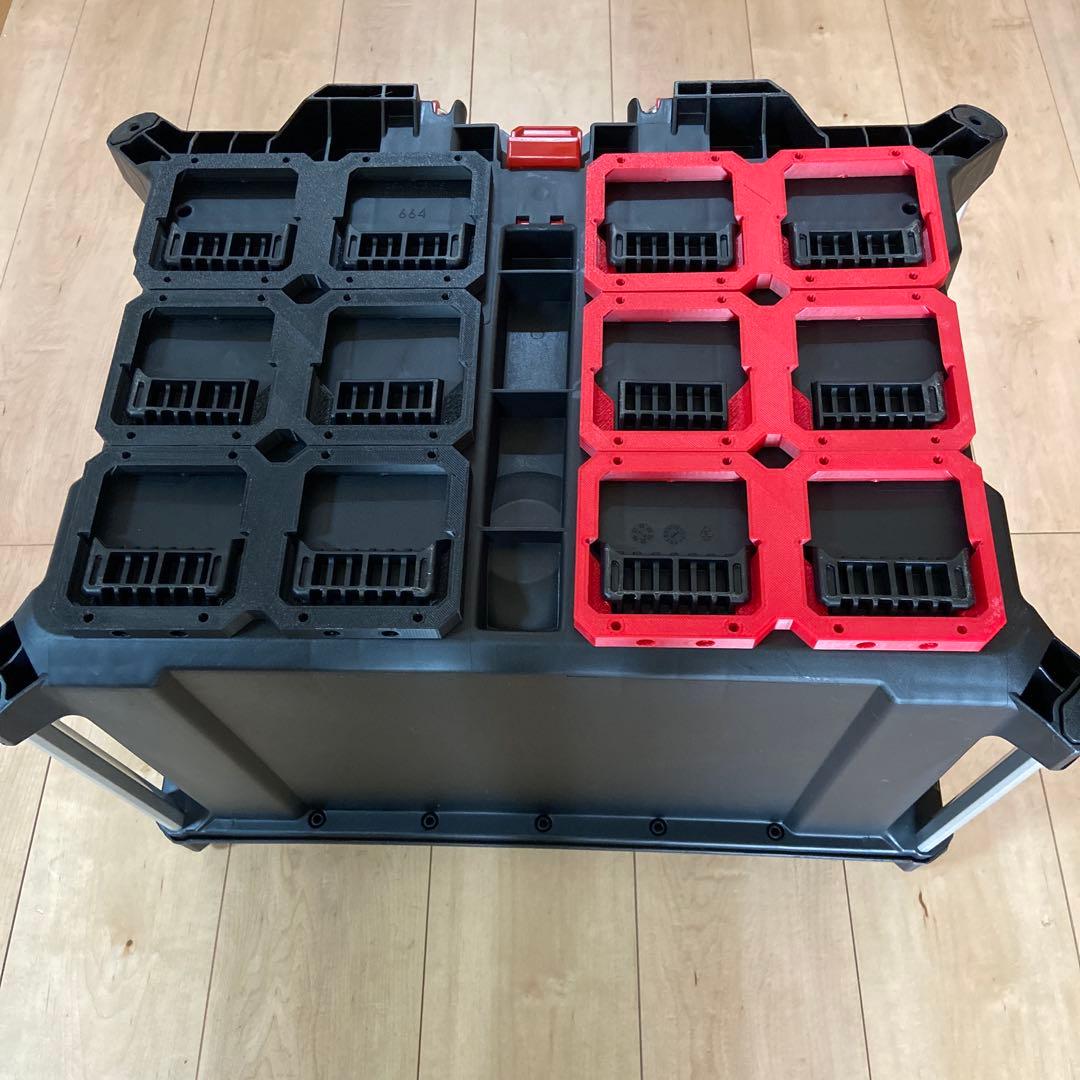 送料無料 ミルウォーキー パックアウト マウント ABS仕様 Eセット 黒18