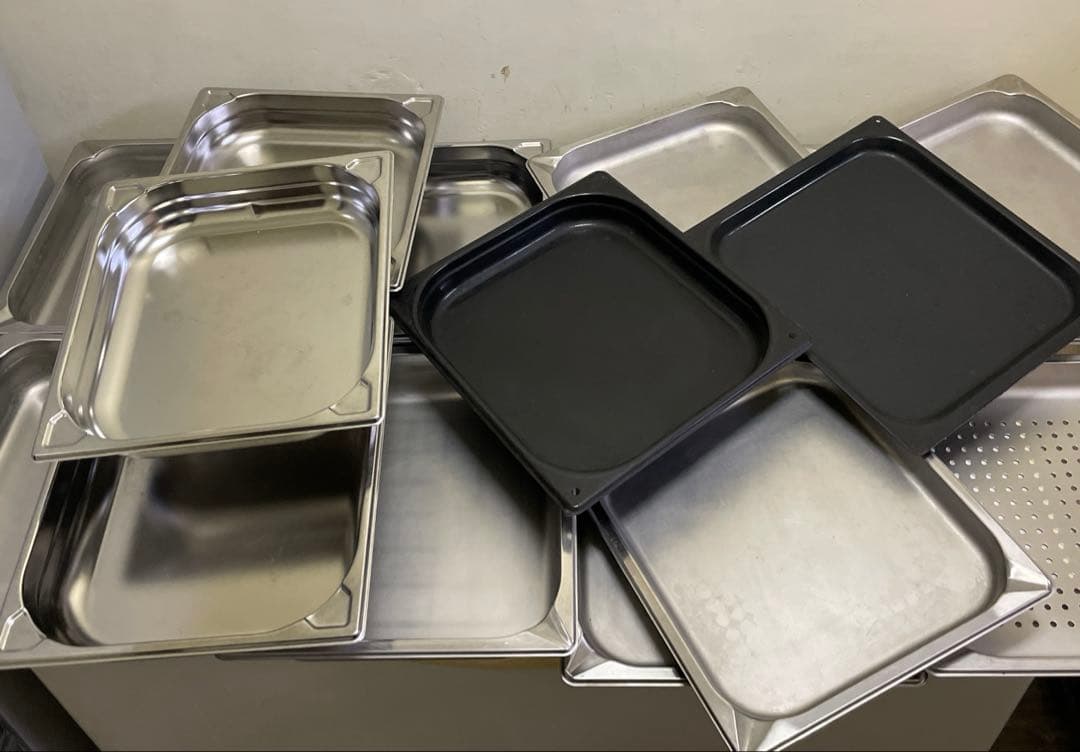 コンベクションオーブン用ホテルパン各種16個+蓋13枚 コンベクションオーブン用ホテルパン各種16個+蓋13枚