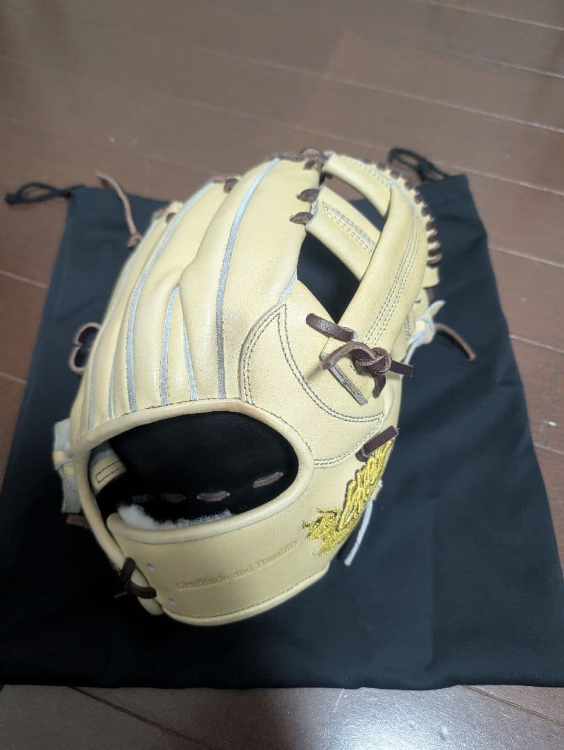 R-GRACE GL-061 キャメル 硬式内野手用 LL-061 限定品 硬式グラブ 内野手用【 Limited Line 】 | R-GRAC