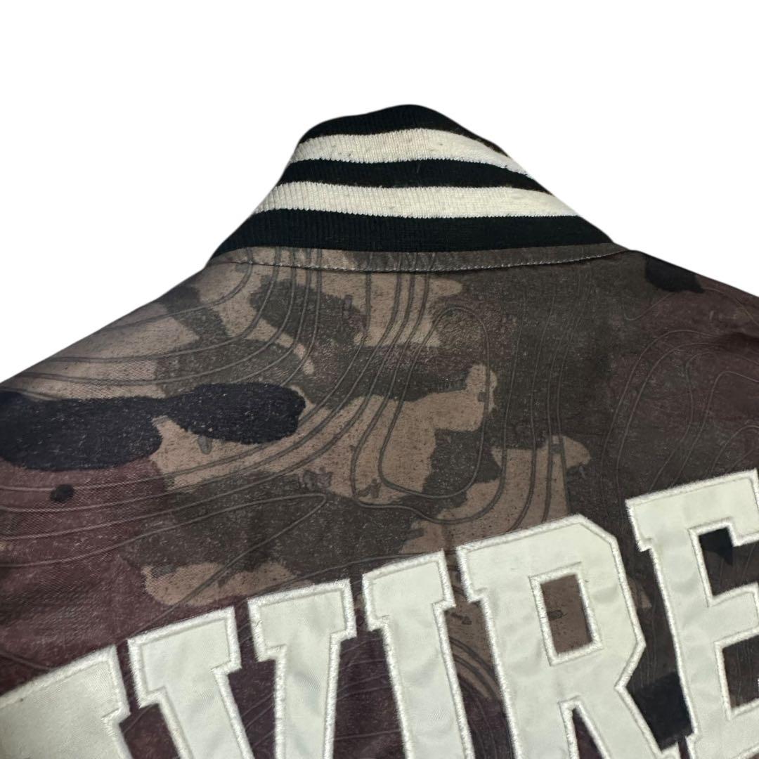 40周年記念モデル】アヴィレックス MA-1 カモフラ 刺繍 バックロゴ XL