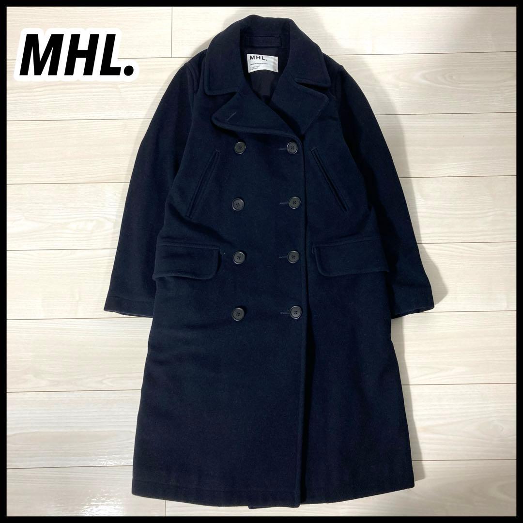 MHL. マーガレットハウエル ウールメルトン ダブル ロングピーコートⅡ