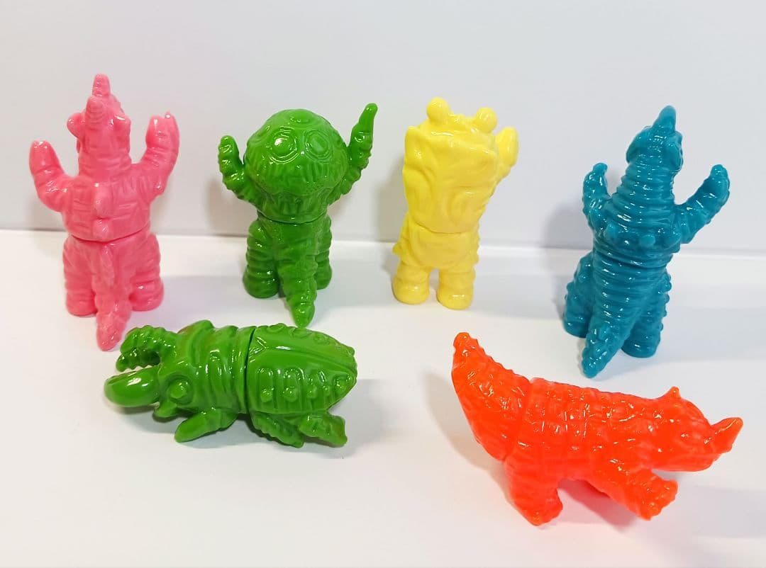 ぶたのはな じゃんけんバトル6 六種セット ソフビ ミニソフビ - メルカリ