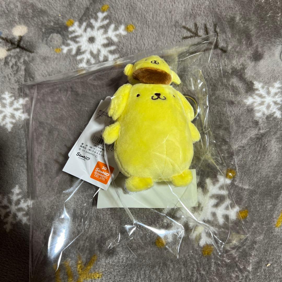 ローリーズファーム いちご新聞 トイキーホルダー ポムポムプリン