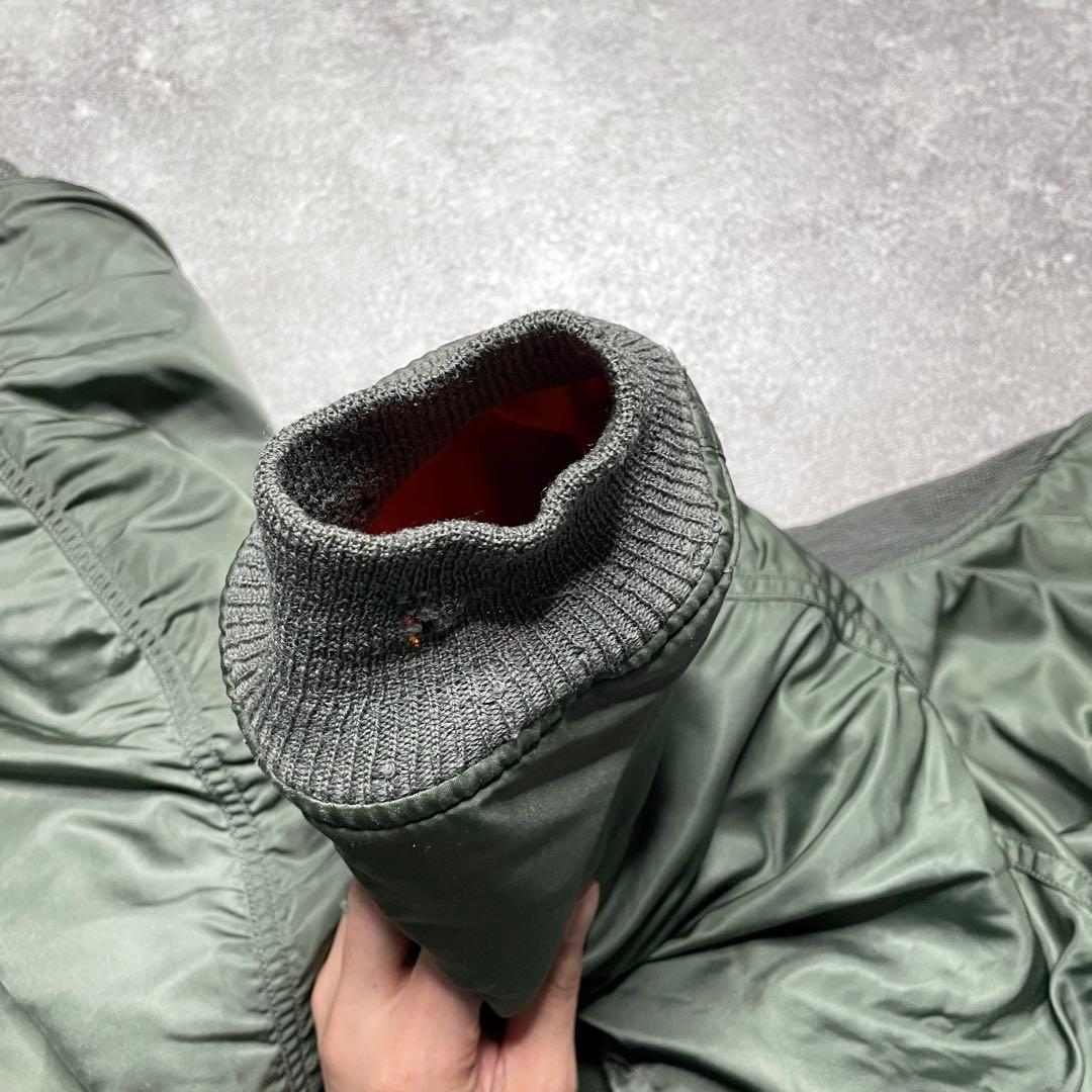 激渋70s アルファ社製 米軍実物 ma1 scovill gripper】 - メルカリ