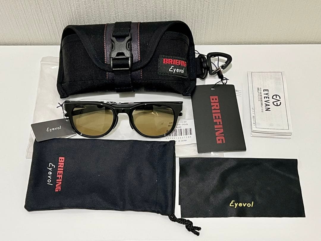 新品 未使用 BRIEFING x Eyevol サングラス ブラウンレンズ - メルカリ