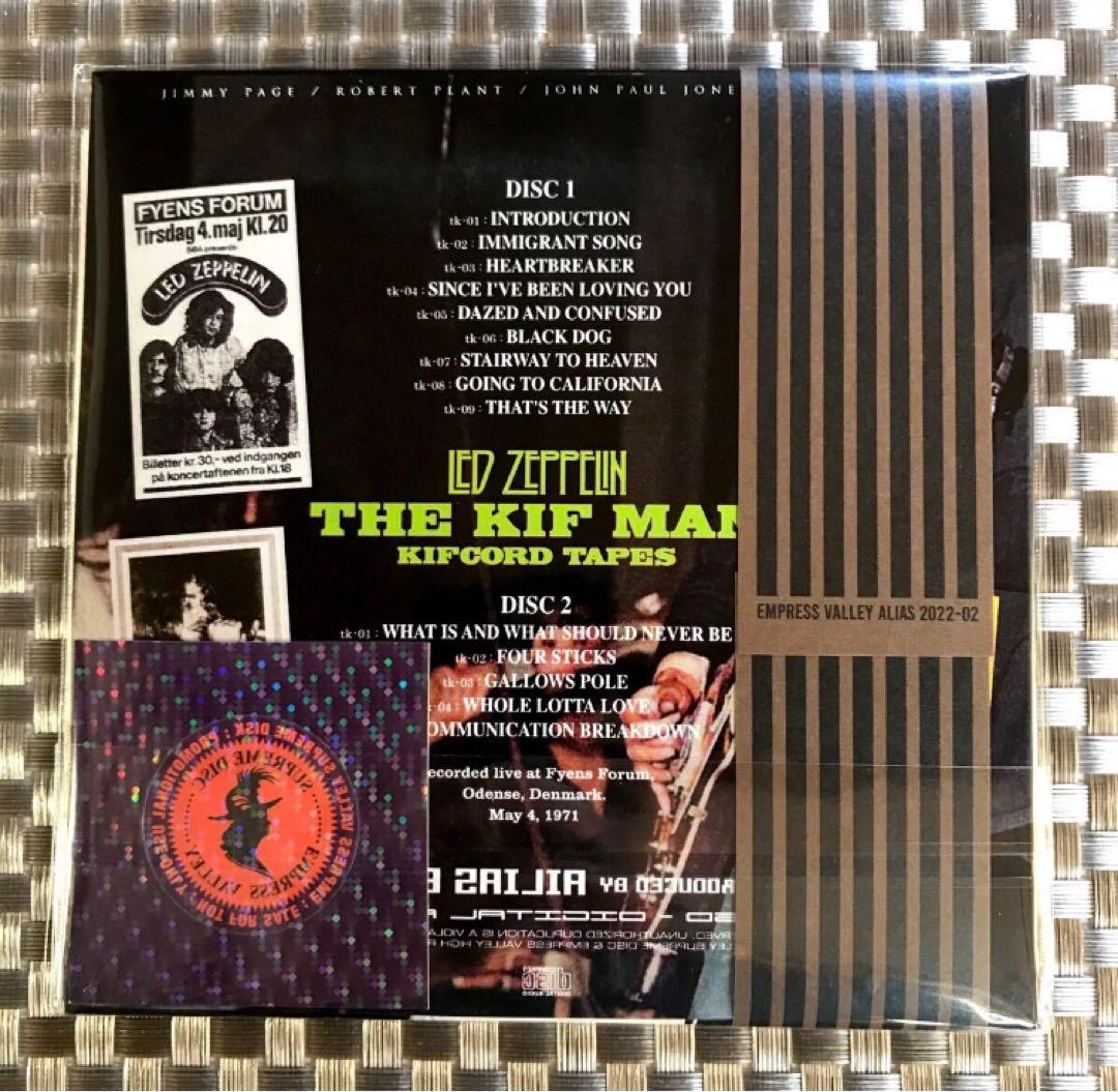 ◆ レッドツェッペリン《 キフコード テープス》(2CD)【新品未開封】
