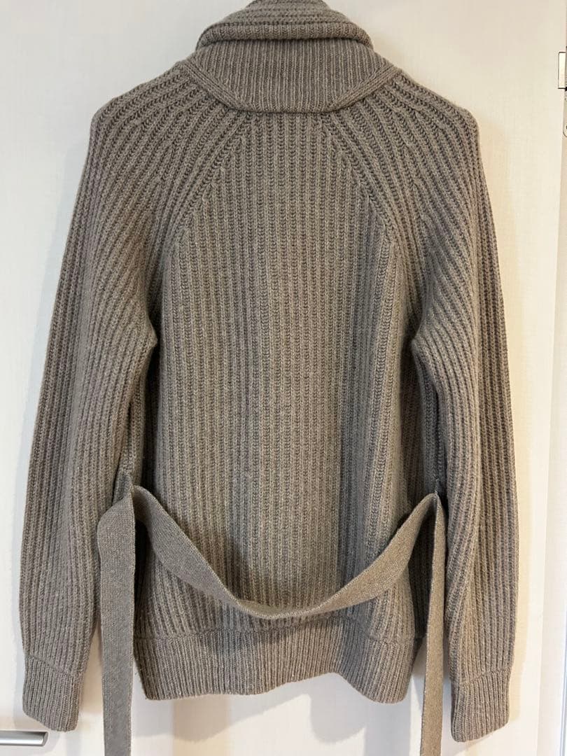 TOMORROWLAND スポンディッシュメリノ ショールカラーカーディガンM