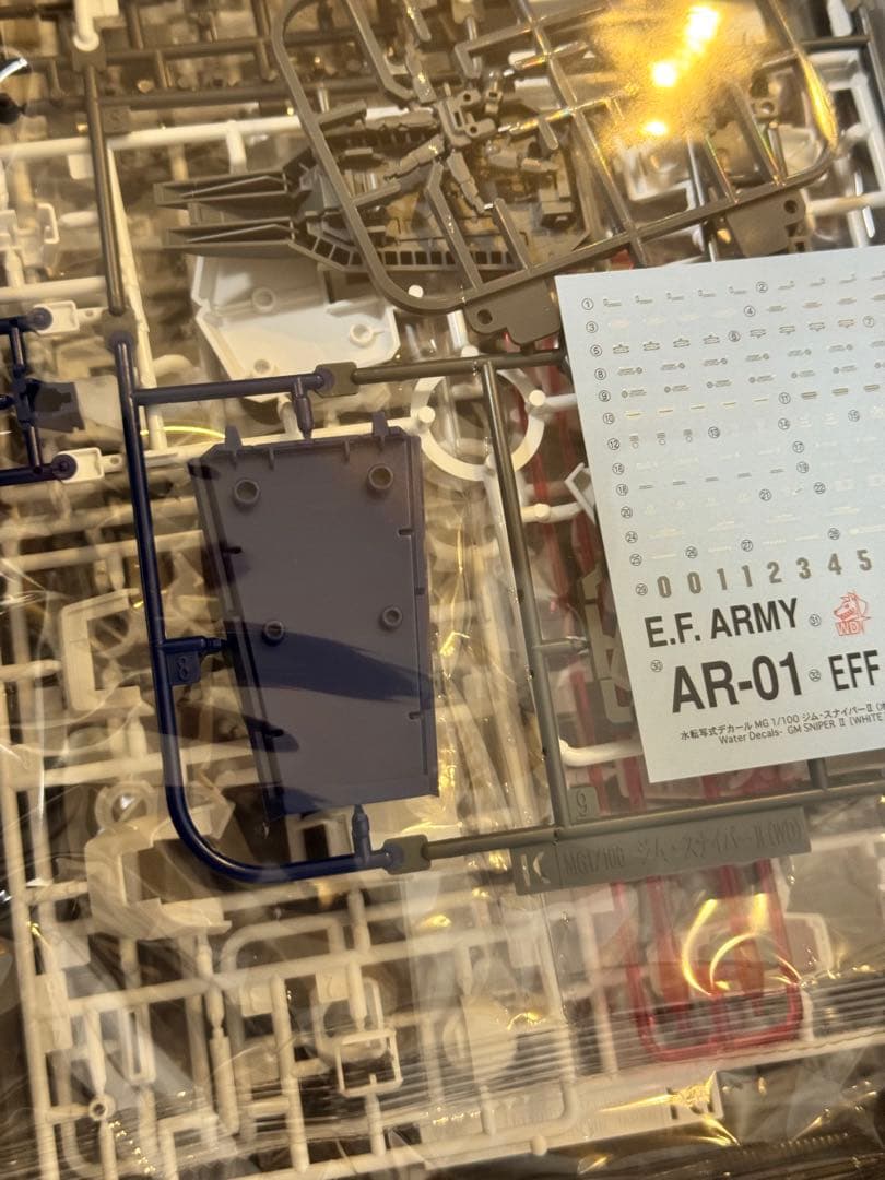 MG ガンプラ まとめ売り ミゲル専用ジン ジムスナイパーII ホワイト