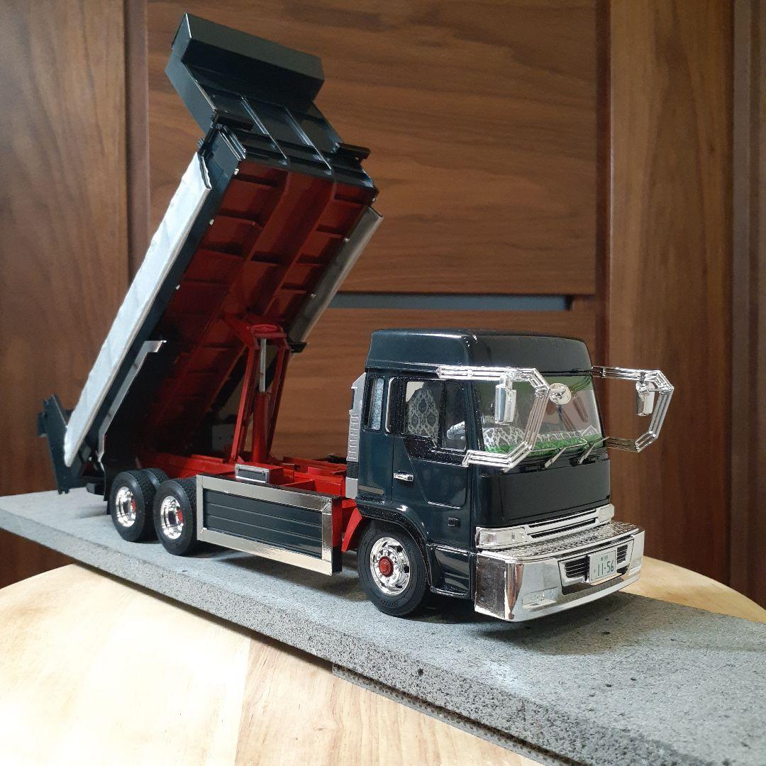 デコトラプラモデル ダンプ車ロング - メルカリ