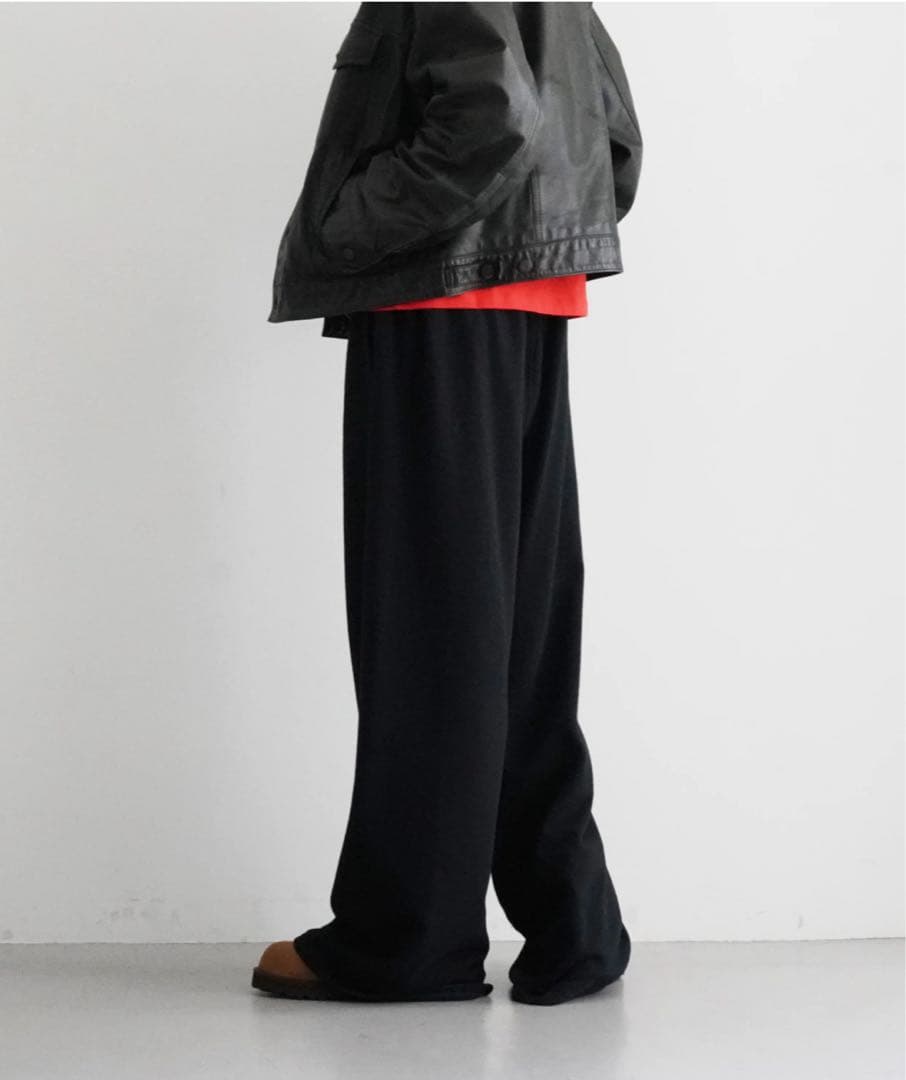 パンツ KAIKO Cloud trouser \"BLACK\"