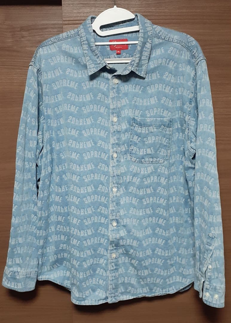 Supreme デニムシャツ XL シュプリーム - メルカリ