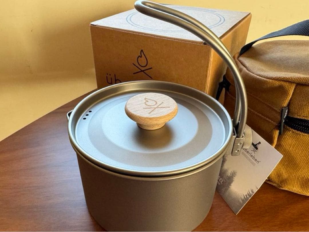 ウーバーリーベン Uberlebenケッセルポット チタン Uberleben ウーバーリーベン Kessel Pot titanium ケッセル ポット