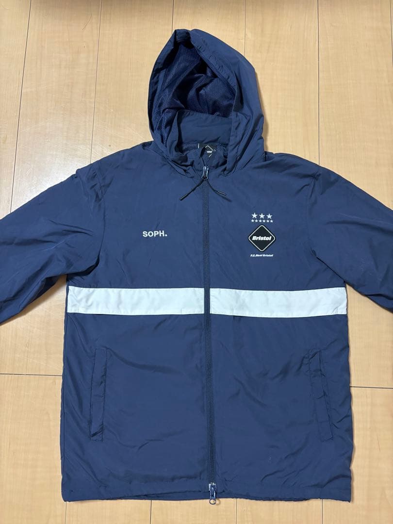 Bristol フード付きナイロンジャケット S ネイビー - メルカリ