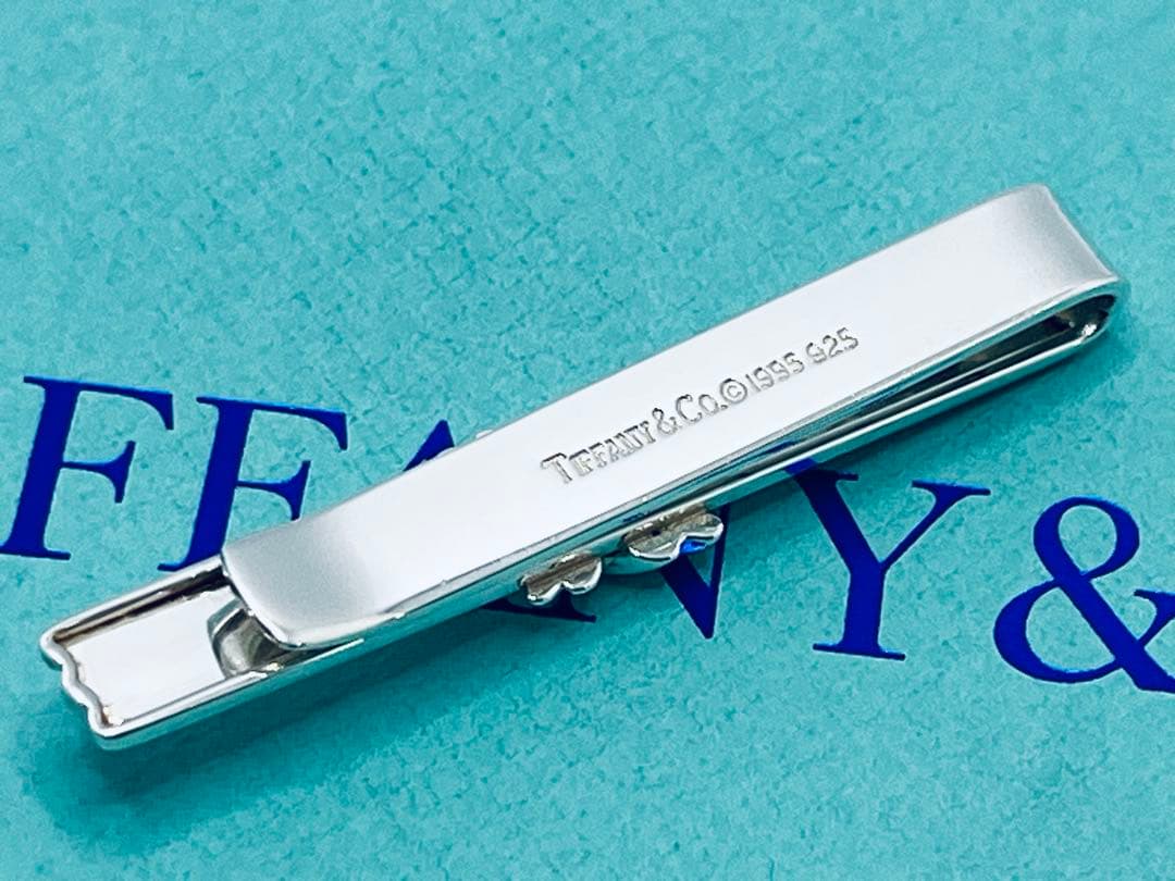 c832 美品 ティファニー 1992 シグネチャー ネクタイピン 925 - メルカリ