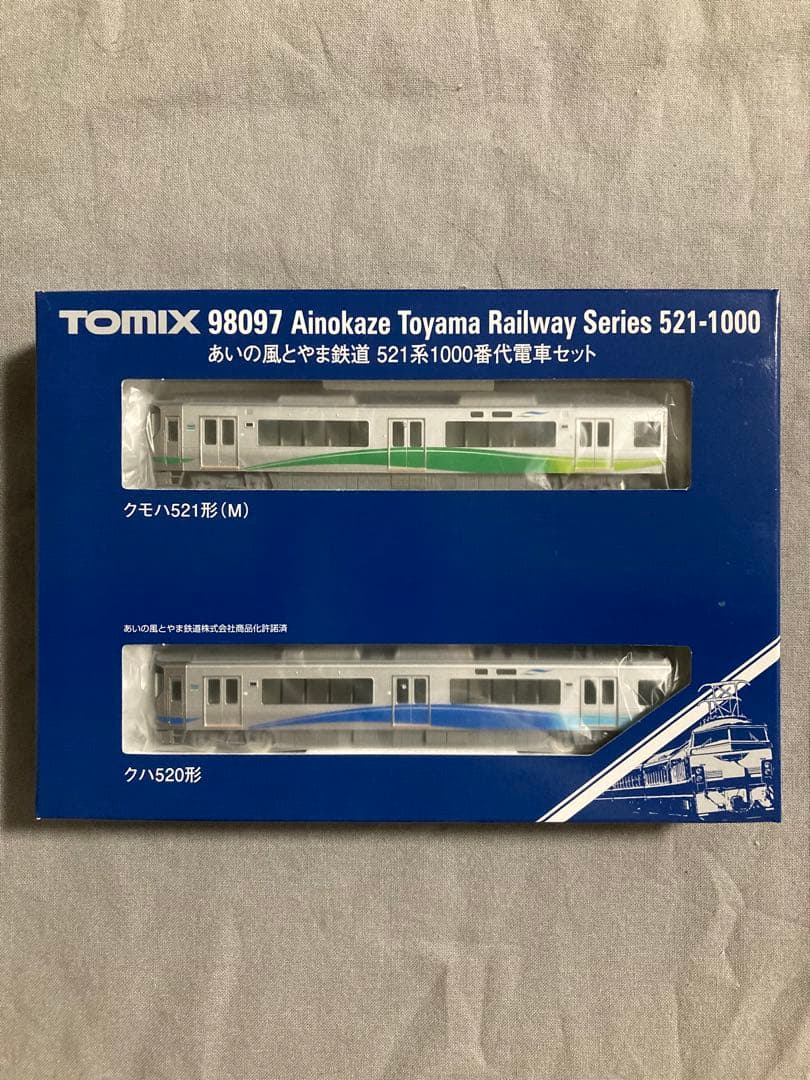 新品未使用 Tomix 98097 あいの風とやま鉄道 521系1000番代電車 - メルカリ