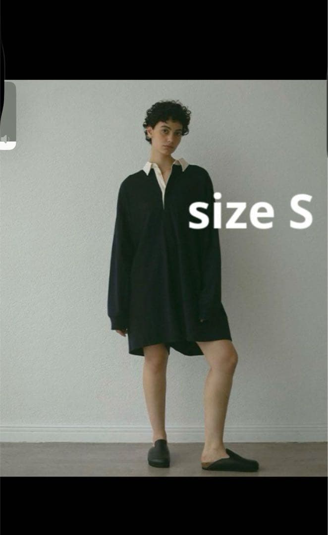 ETRE TOKYO ラガーシャツショートオールインワン　Sサイズ ETRE TOKYO（エトレトウキョウ）の「ラガーシャツショート