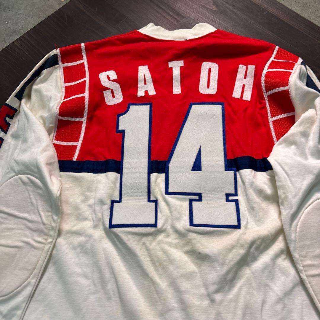 ☆7BS2 YAMAHA オフロードジャージ モトクロス SATOH 年代物古着