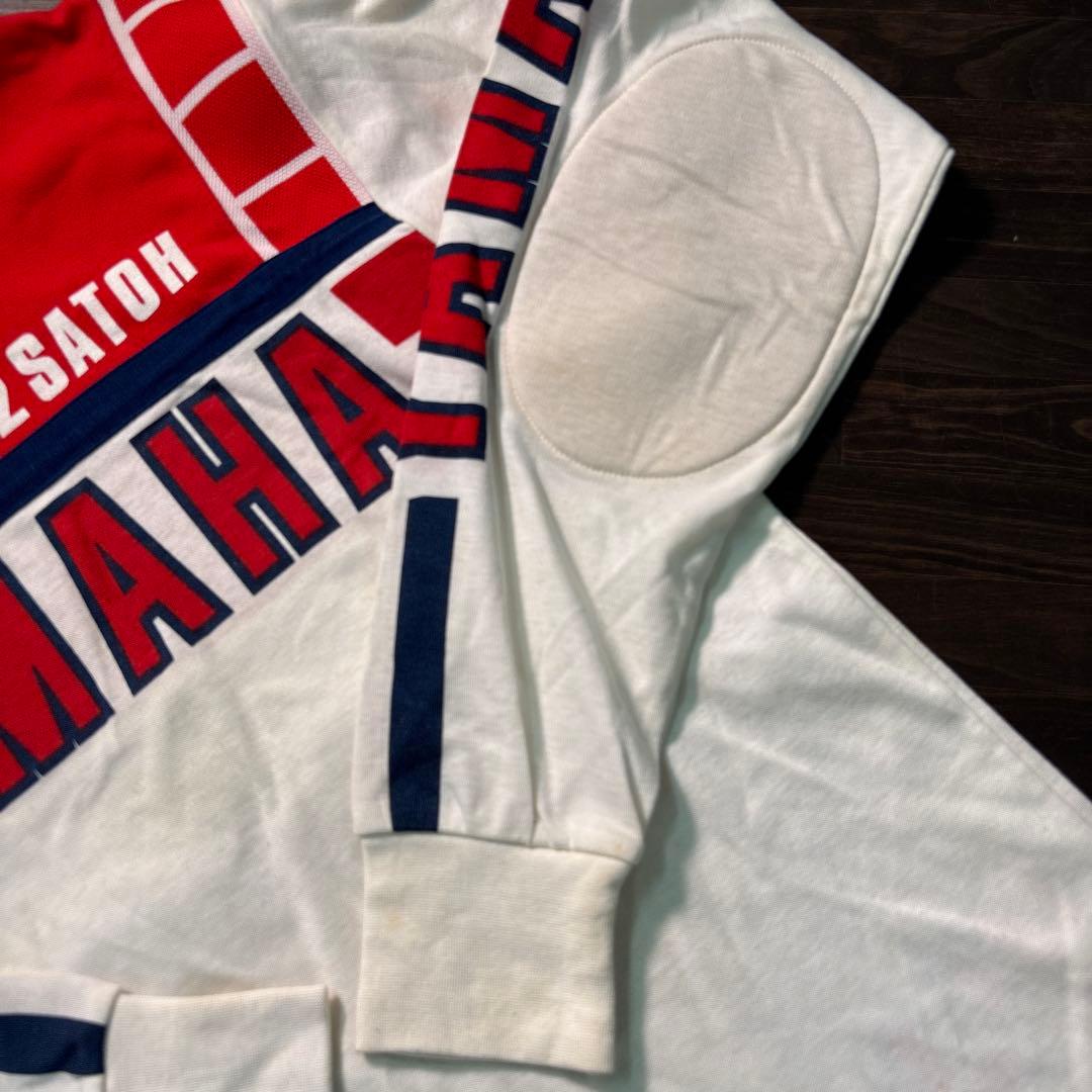 ☆7BS2 YAMAHA オフロードジャージ モトクロス SATOH 年代物古着