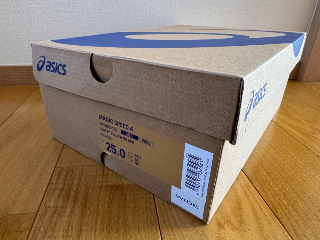 まちゃ asics MAGIC SPEED 4 25.0cm 新品