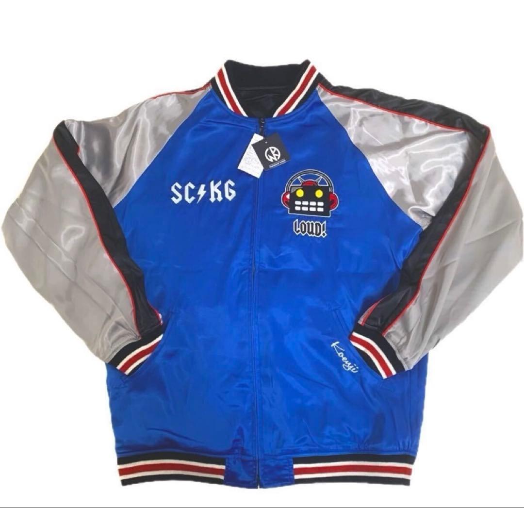 新品未使用 キン肉マン スカジャン Mサイズ リバーシブル ステカセキング