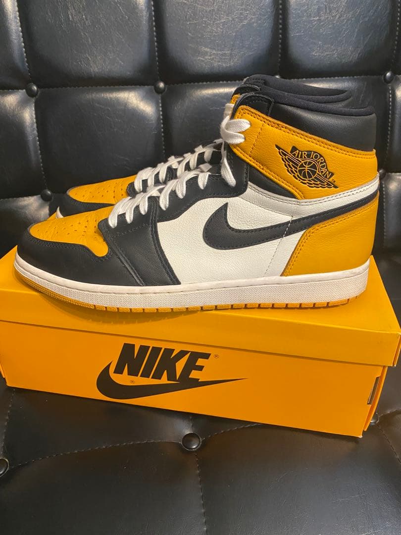 美品★エアジョーダン1 レトロハイ OG タクシー 28.5cm