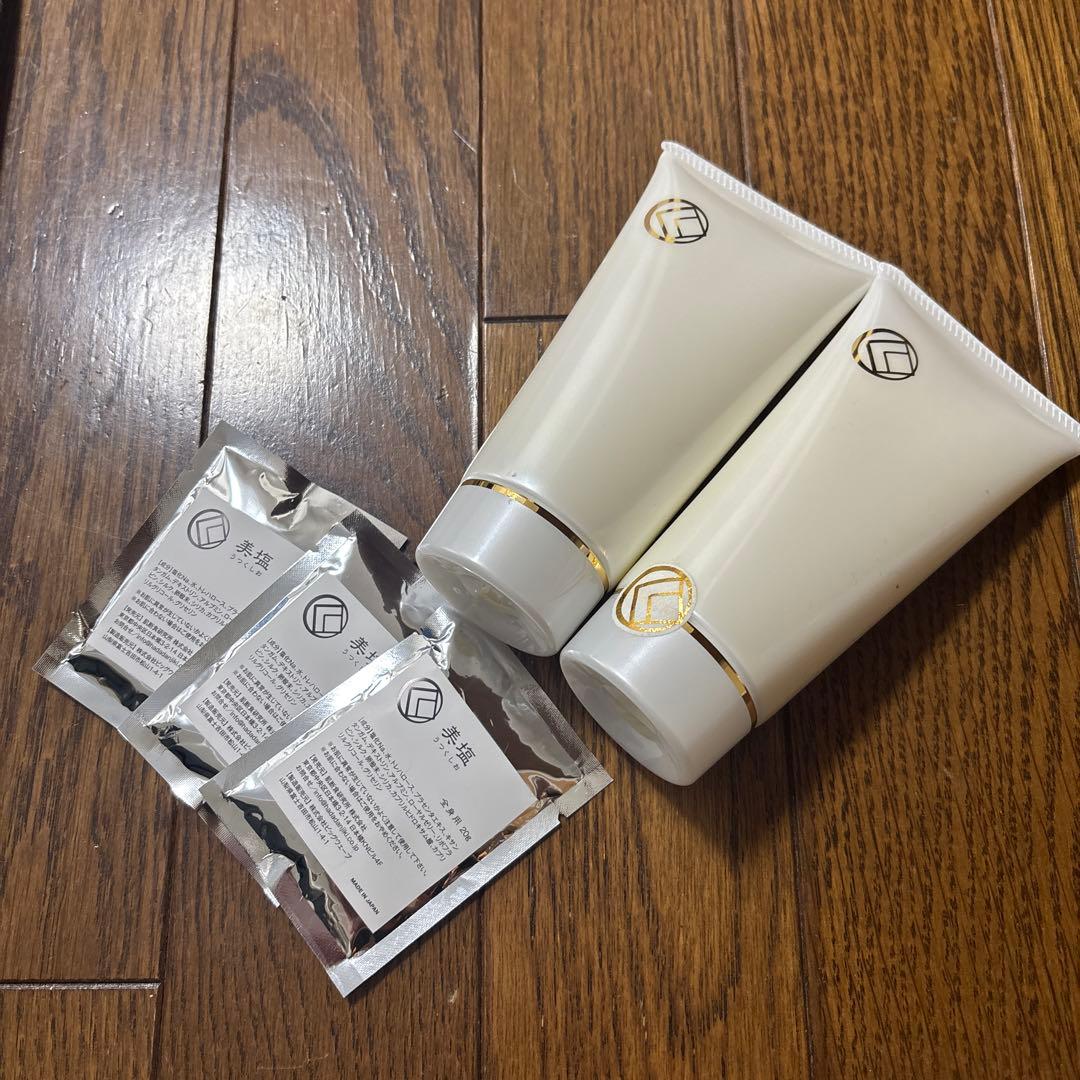 美塩洗顔料 2本とサンプルセット - メルカリ