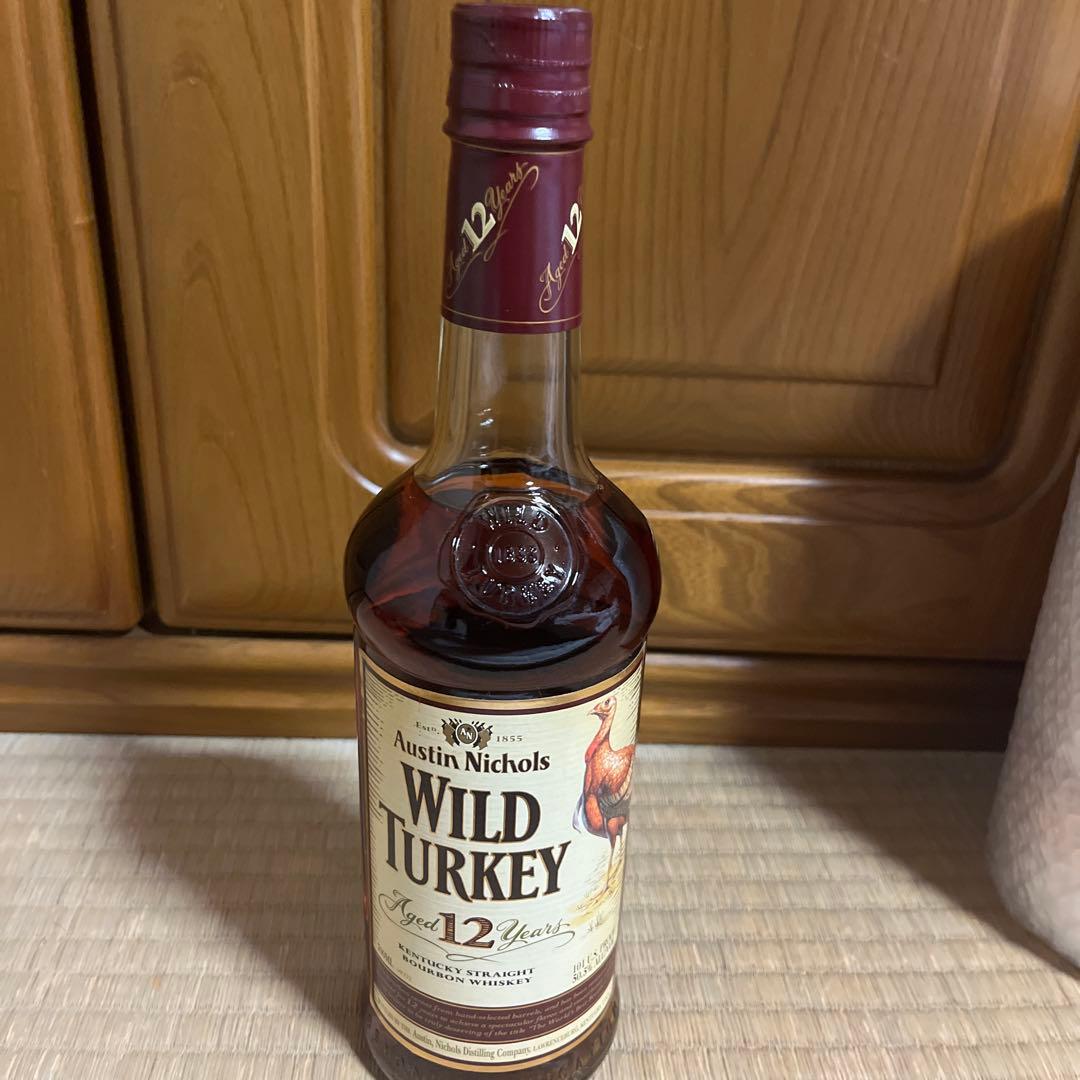 み*と様 ワイルドターキー　12年　50.5アルコール ※箱はありません Amazon.co.jp: WILD TURKEY ワイルドターキー 12年 50.5度 ギフト箱
