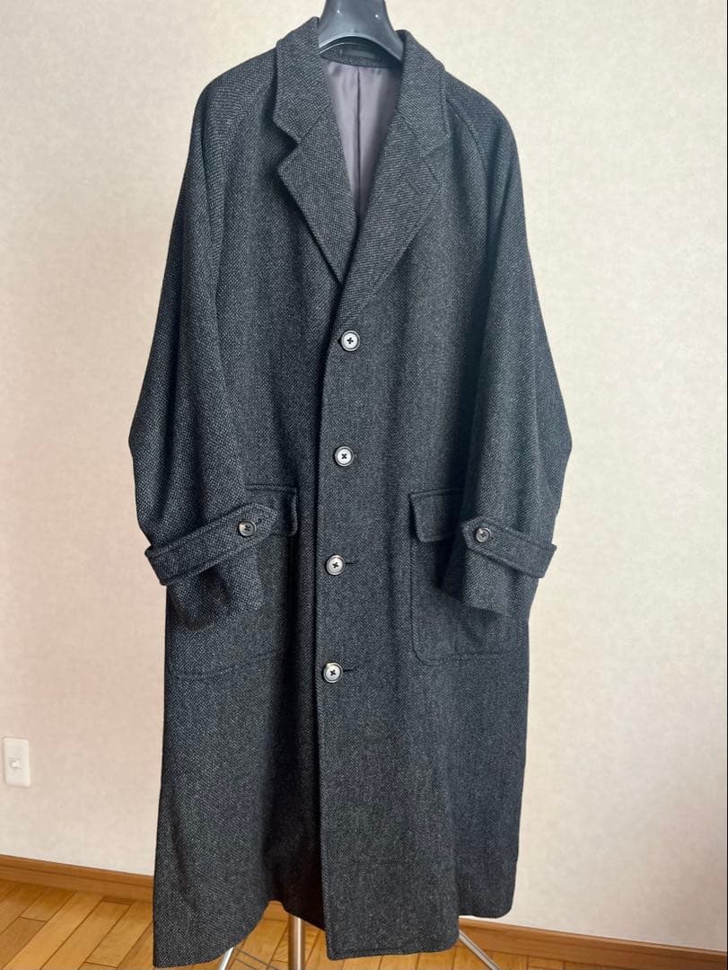 ラルフローレン 一枚袖 1枚袖 コート ツイード ステンカラーコート 中古・古着通販】POLO RALPH LAUREN (ポロ・ラルフローレン) 一枚袖