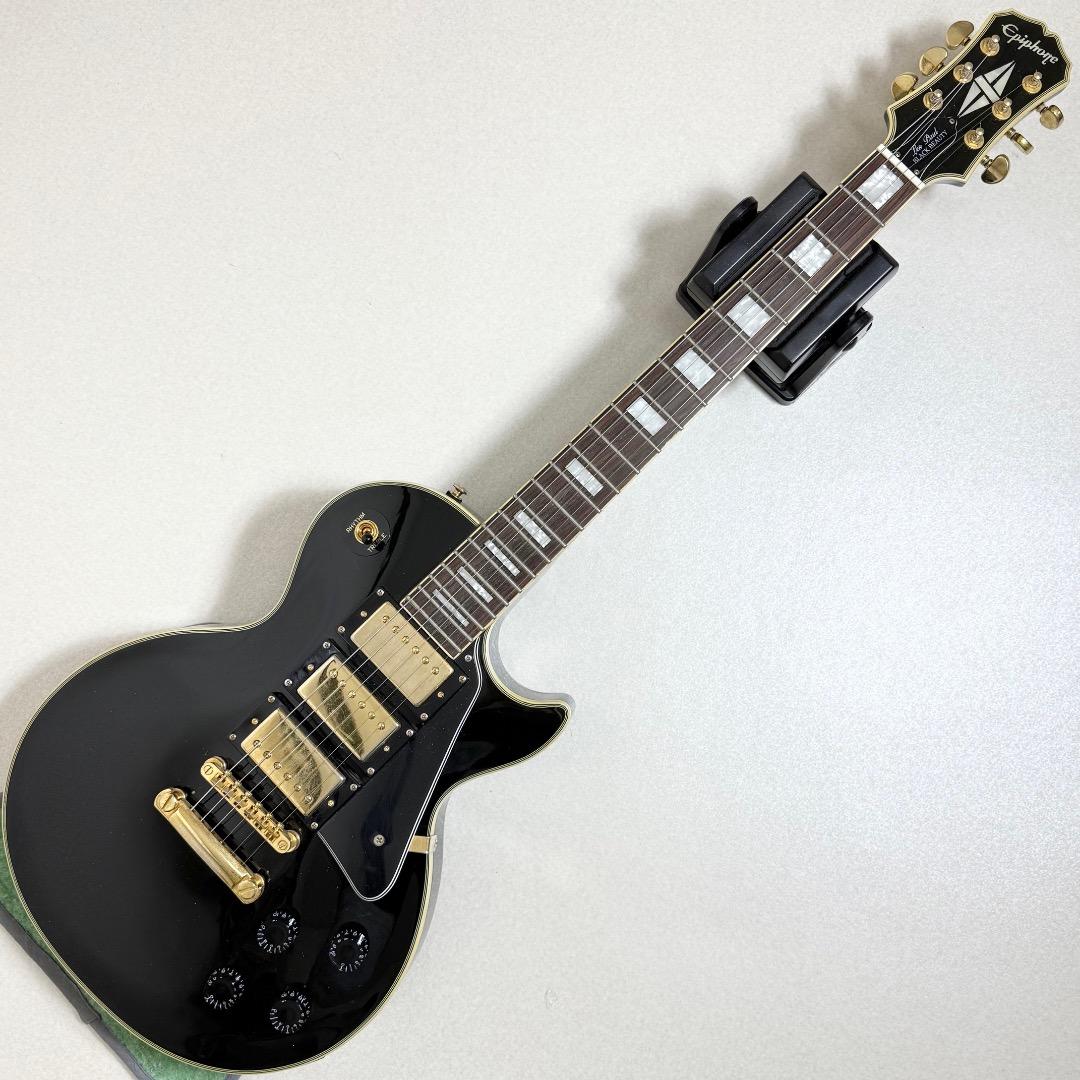 ギター Epiphone Les Paul Custom BLACK BEAUTY Epiphone／Joe Bonamassa Les Paul Custom “Black Beauty”】｜製品