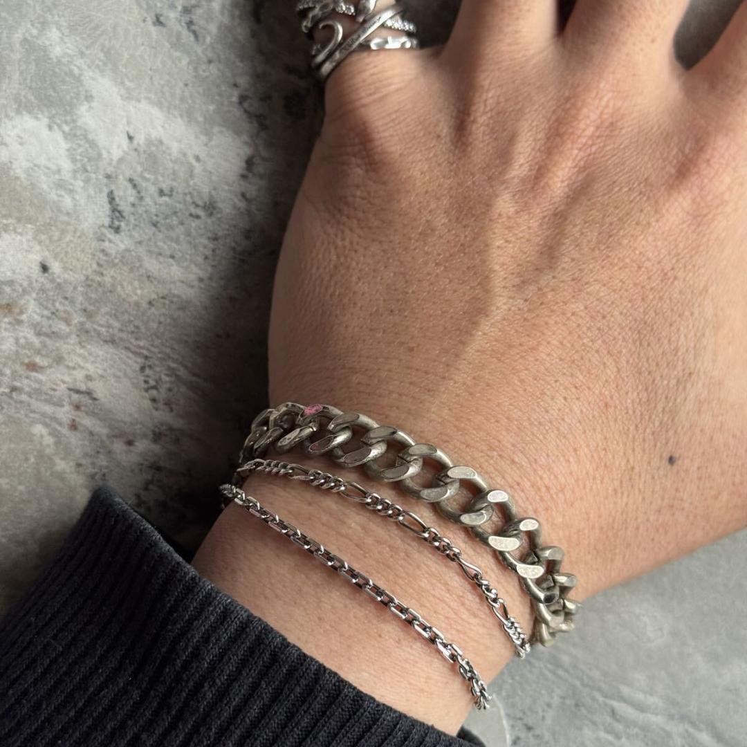 ヴィンテージ 喜平チェーン ブレスレット VINTAGE シンプル バックル