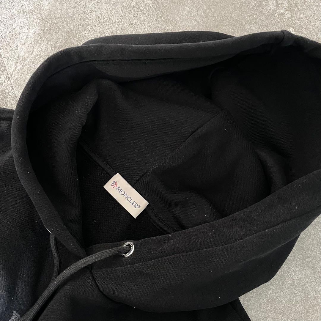 美品/23年式☆モンクレール FELPA パーカー 裏起毛 メンズ 黒 M - メルカリ