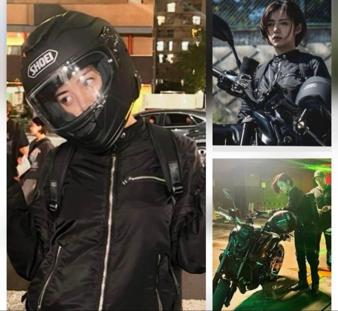 DIESELナイロンライダースジャケット M 地面師たち 池田エライザ着用