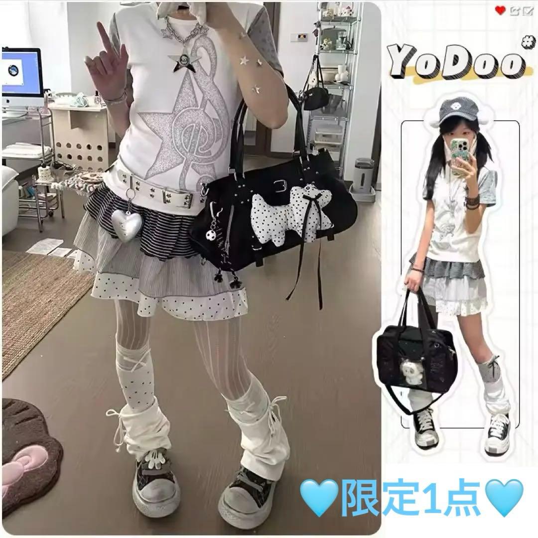 韓国wish core tシャツ星音符y2k 平成ギャルウィッシュコアトップス