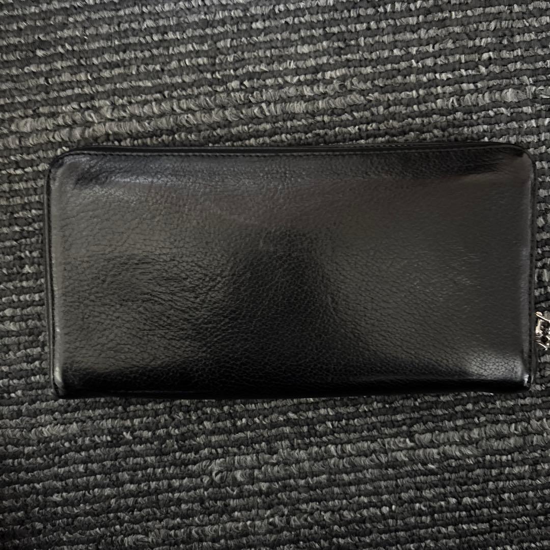 クロムハーツ REC F ZIP レザープレート RINKAN 黒レザー長財布 - メルカリ