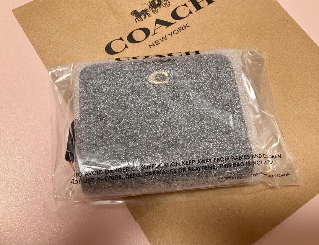おさかなさぶろう様専用 新品 coach ビルフォールド ウォレット