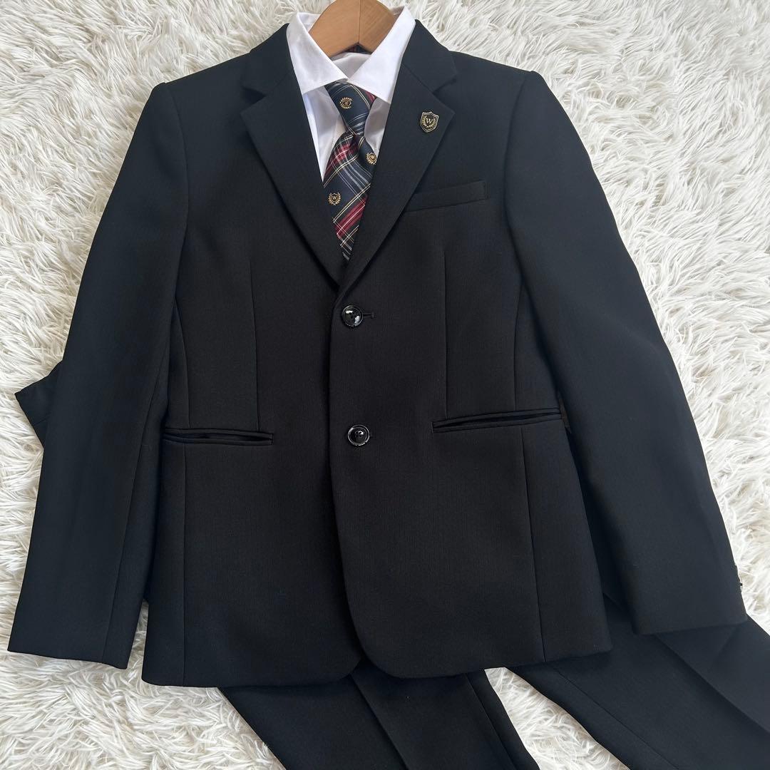 【美品】waltz by BEAMS DESIGN フォーマルスーツ 黒 150 美品 waltz by BEAMS DESIGN 150 フォーマルスーツ 卒業式 結婚式