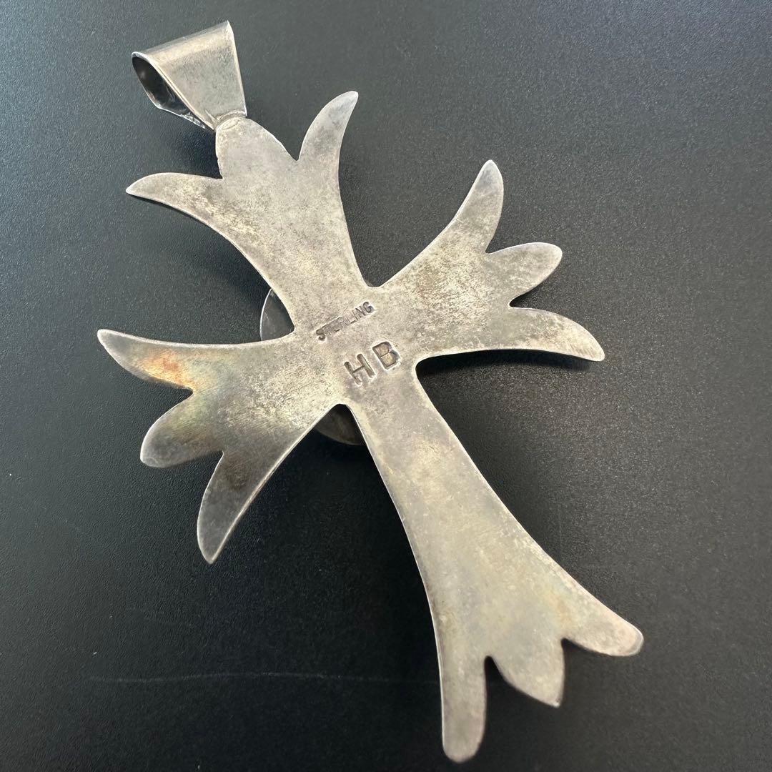 Navajo Harrison Bitsue ビッグクロス ペンダントトップ - メルカリ