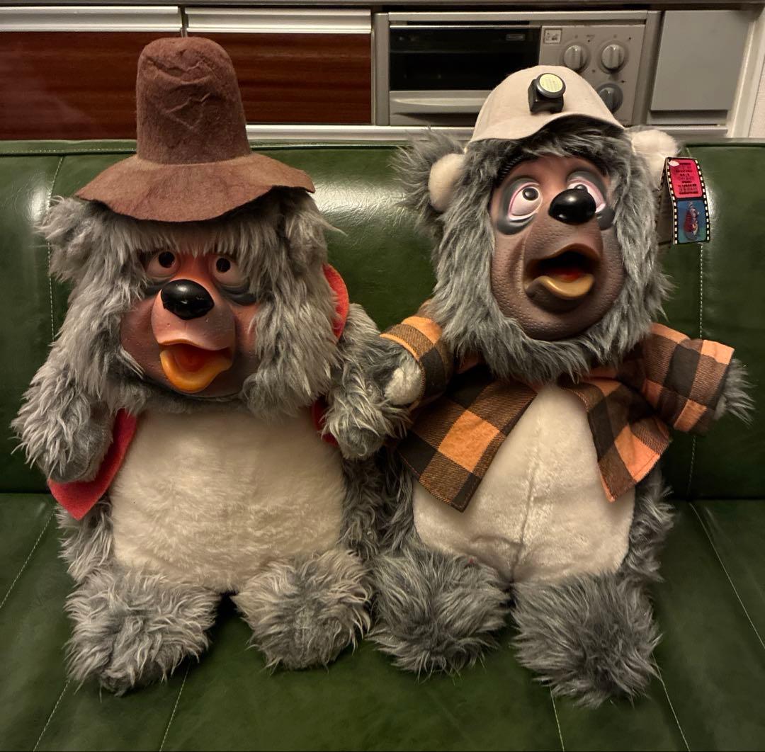 70's ディズニー カントリーベア ビッグアル プラッシュドール 2体セット ビッグアル プラッシュドール アメリカ 2体セット ディズニー 美品