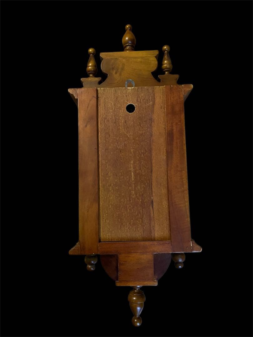 キャメロット　CAMELOT　ローマン文字　カービング　振り子　時計　壁掛け