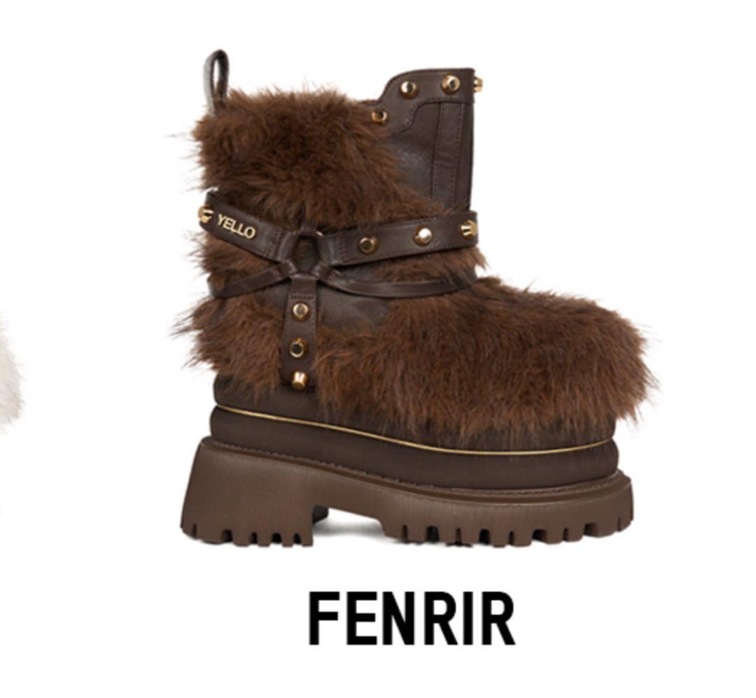 YELLOW 新作ファーブーツ【新品】 中古・古着通販】GIUSEPPE ZANOTTI (ジュゼッペザノッティ) フェイク