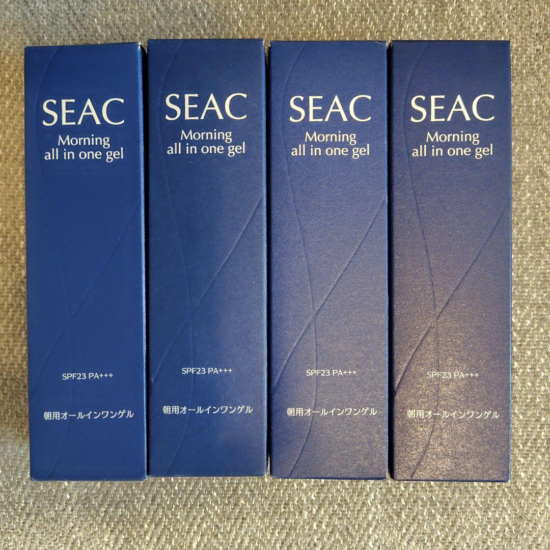 SEAC シーク朝用オールインワンゲル50g×4個セット