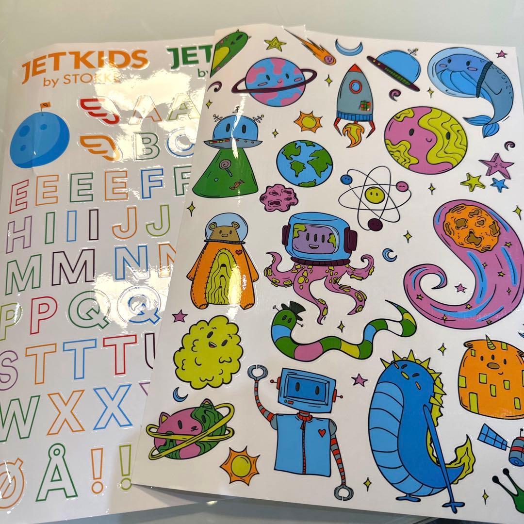 新品未開封 ジェットキッズ ステッカー ストッケ シール 純正 jetkids