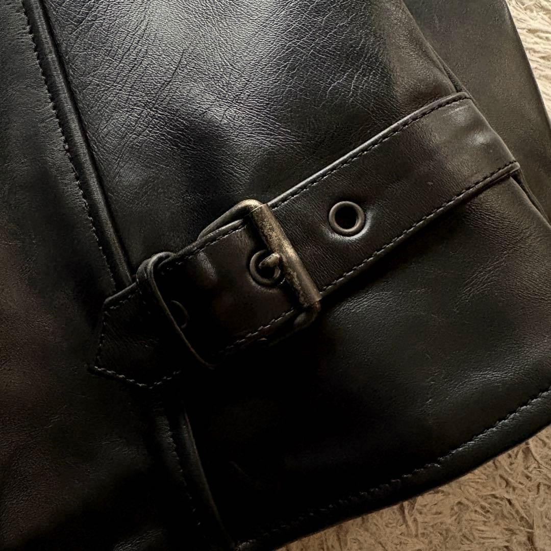 ☆ホースハイド 3Ⅼ☆ WIND ARMOR シングル ライダース 韓国 黒