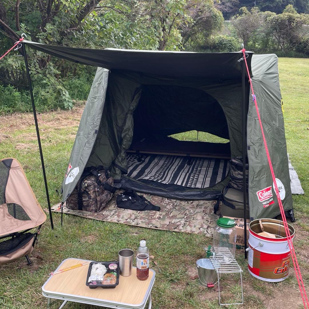 美品】コールマン インスタントスワガー3P ダークルーム テント